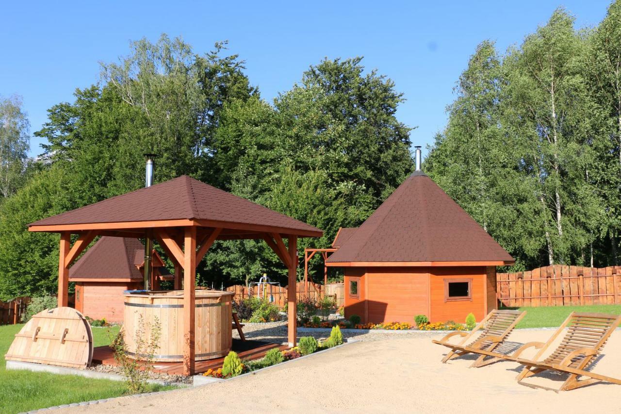 Siedlisko Carownica Family & Wellness Vila Lechów Exterior foto